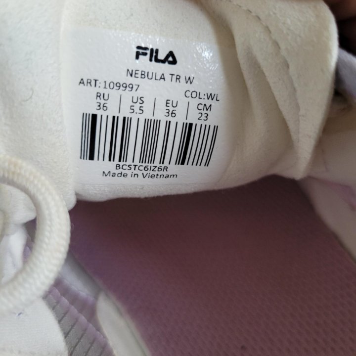 Кроссовки женские оригинал Fila 36 р