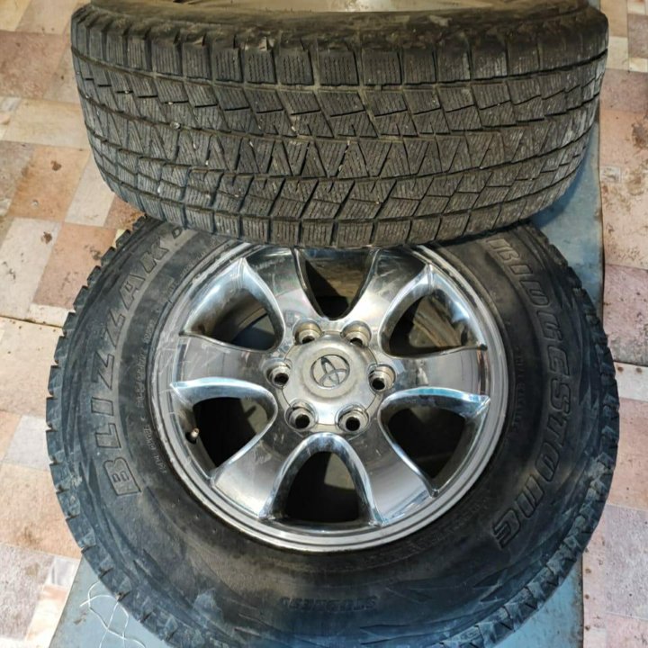 АВТОМОБИЛЬНАЯ РЕЗИНА С ЛИТЬЕМ 265/65/17BRIDGESTONE