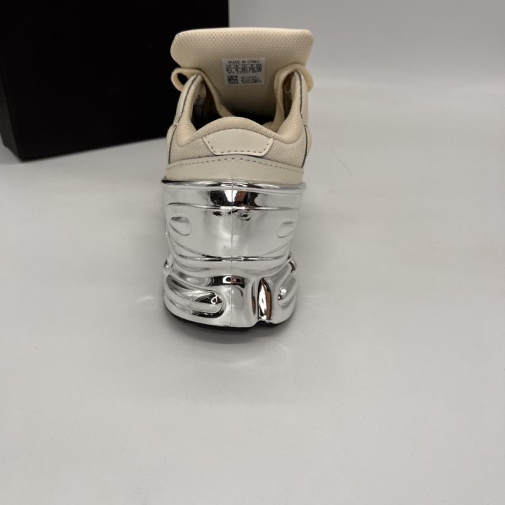 Adidas Raf Simons Ozweego White Silver Metallic