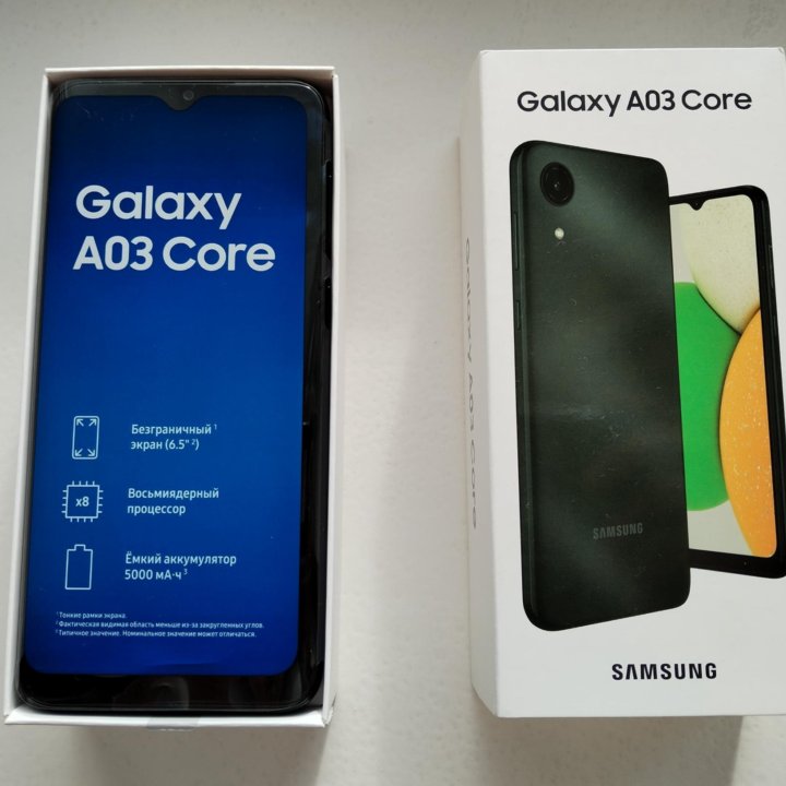 Samsung A03 core, новый