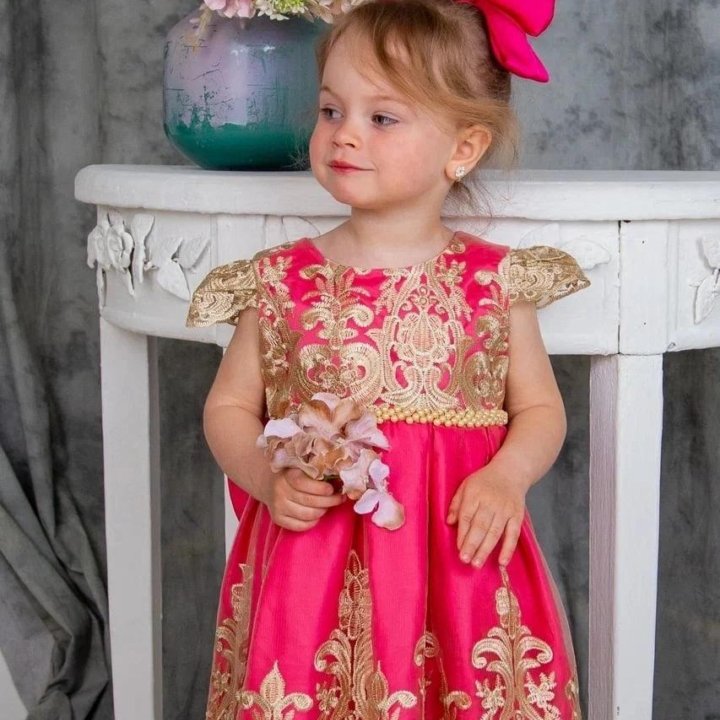 Детское нарядное платье