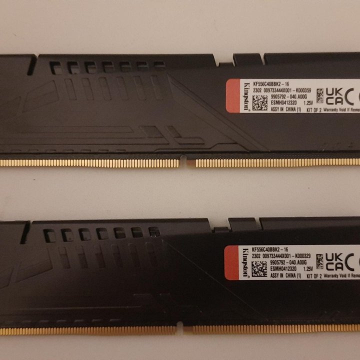 Оперативная память Kingston fury DDR-5/5600/16 Gb