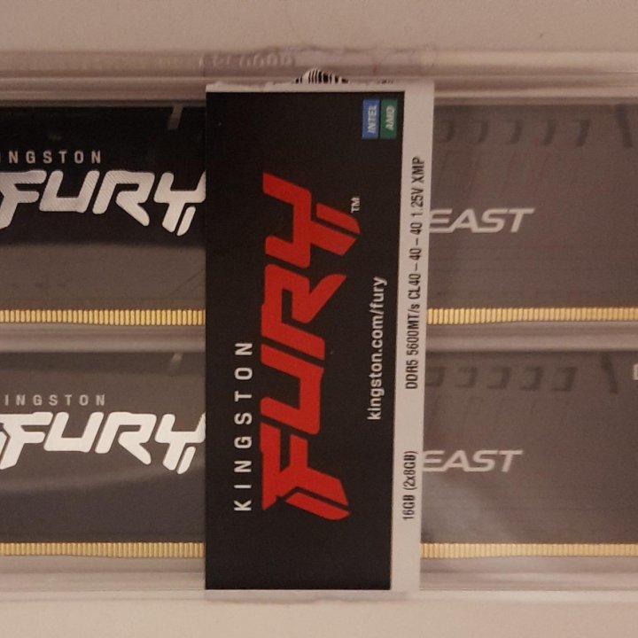 Оперативная память Kingston fury DDR-5/5600/16 Gb