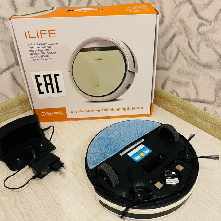 Робот-пылесос iLife V50 с сухой и влажной уборкой