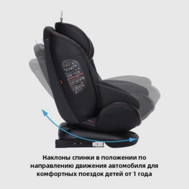 Новое Автокресло isofix от 0 до 12 лет в наличии