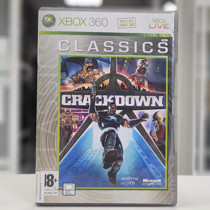 Crackdown (XBOX 360, БУ) - уцен