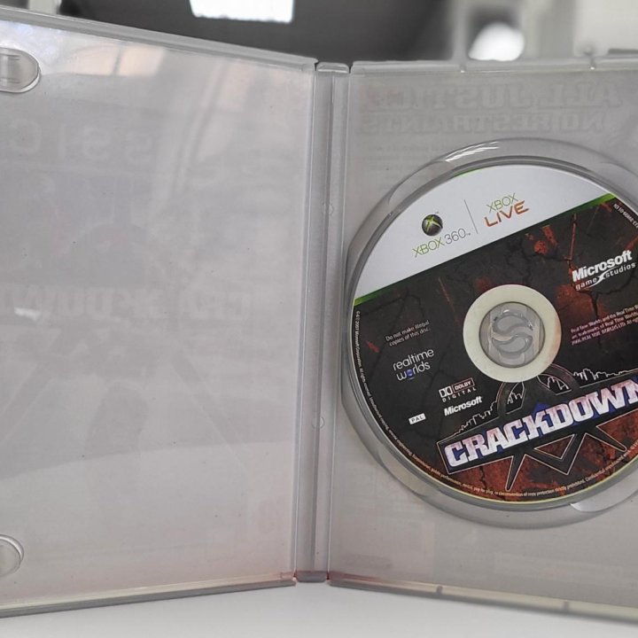 Crackdown (XBOX 360, БУ) - уцен