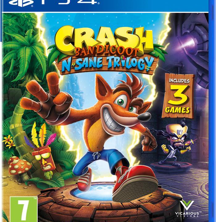 Игры для PS4 - Crash Bandicoot N’sane Trilogy (PS4