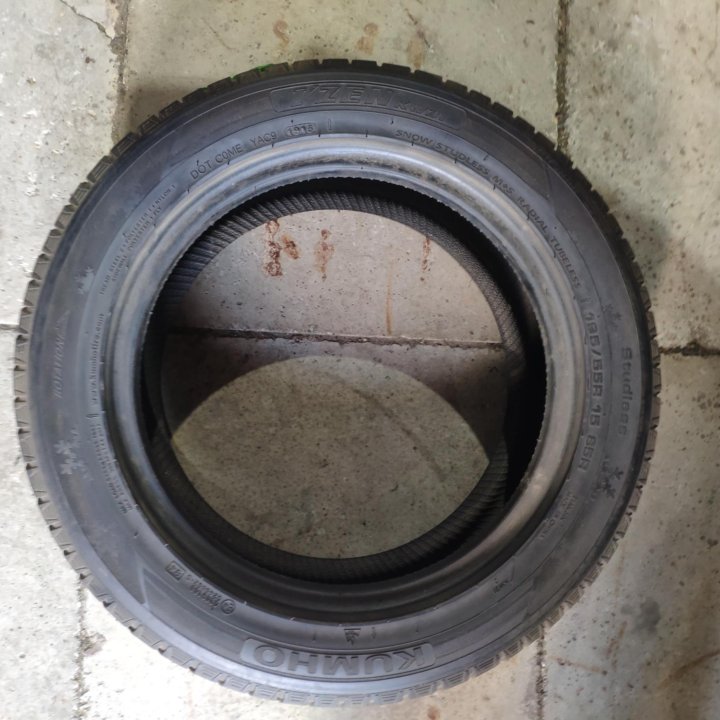 Kumho 195/55/15 зима 1шт