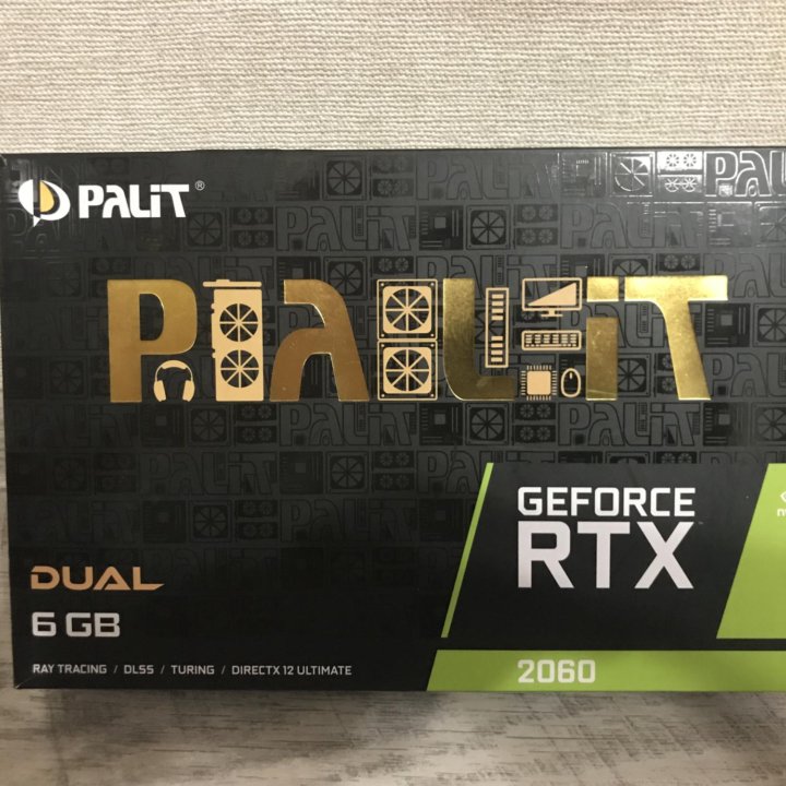 Видеокарта Palit RTX 2060 6gb