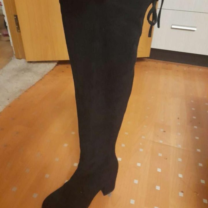 Сапоги ботфорты