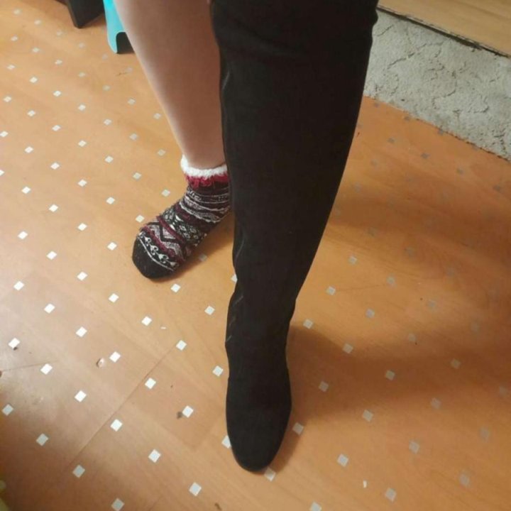 Сапоги ботфорты