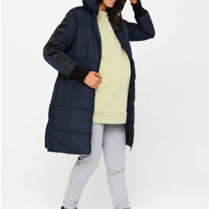 Куртка зимняя для беременных I love mum р.44
