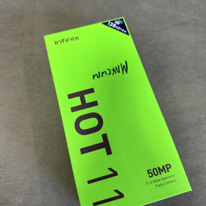 Продам Infinix Hot 11 4/128Gb Black