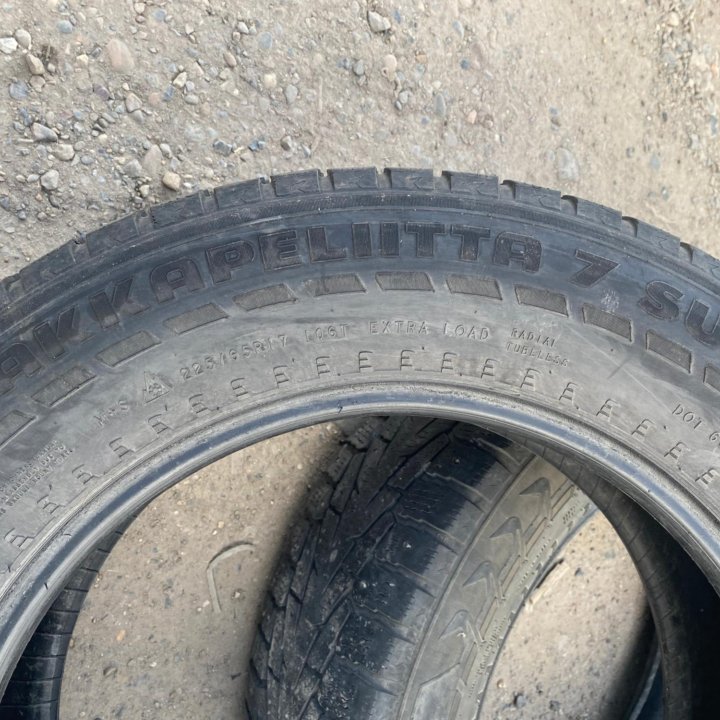 2шт. 225/65 R17 NOKIAN HAKKA-7