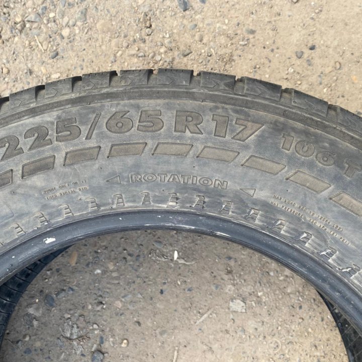 2шт. 225/65 R17 NOKIAN HAKKA-7