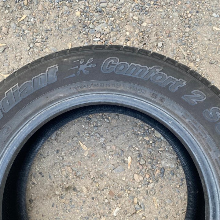 2шт. 225/65 R17 CORDIANT ЛЕТО