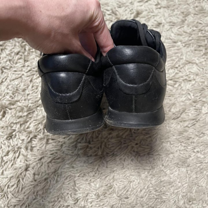 Кеды кожаные