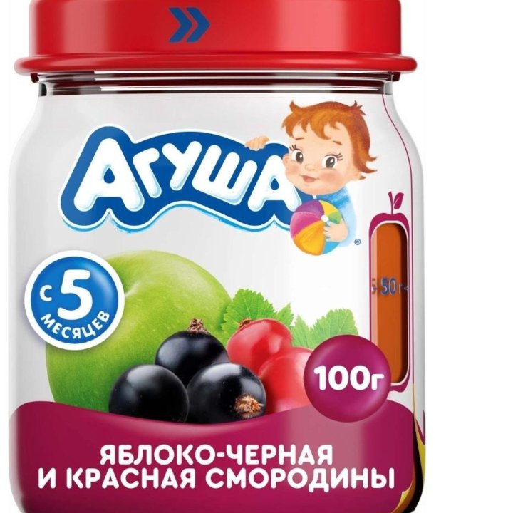 Пюре детское Агуша фруктовое