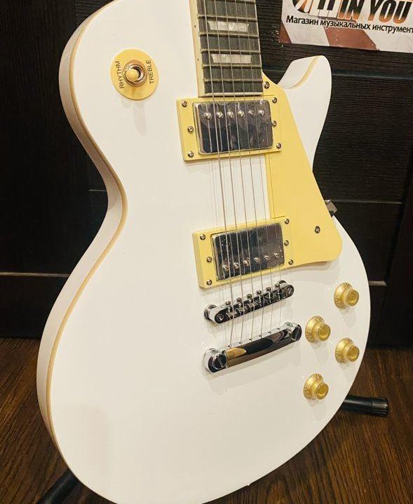 Электрогитара Les Paul White Edition + Чехол