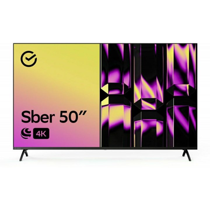 Телевизор Sber SDX-50U4123B, 50