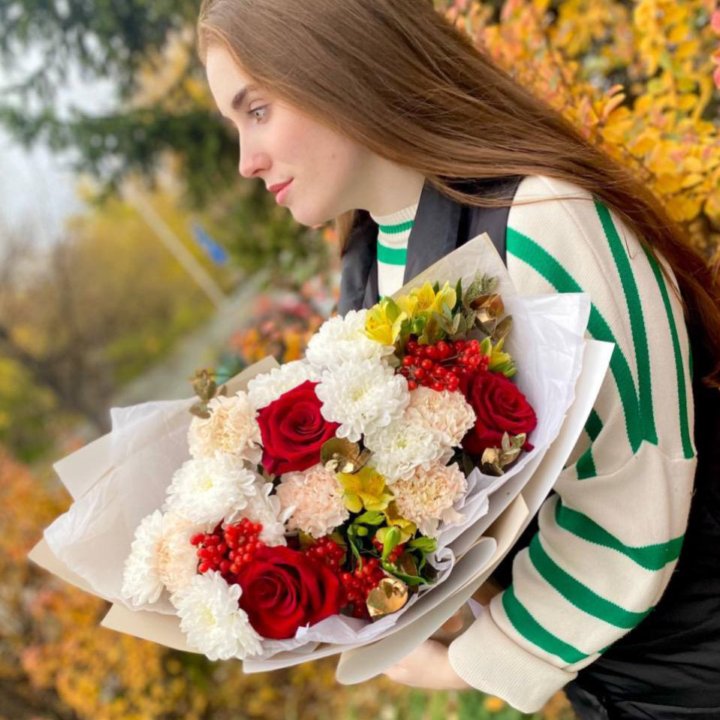 Цветы. Букеты. Сборный букет от Flowers124