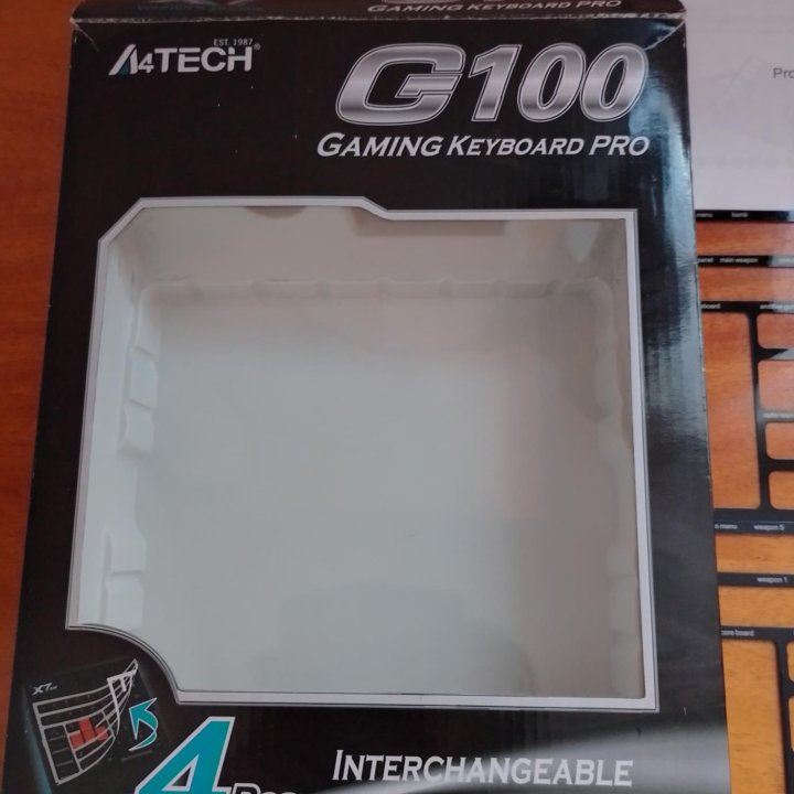 Игровая клавиатура проводная A4TechX7-G100