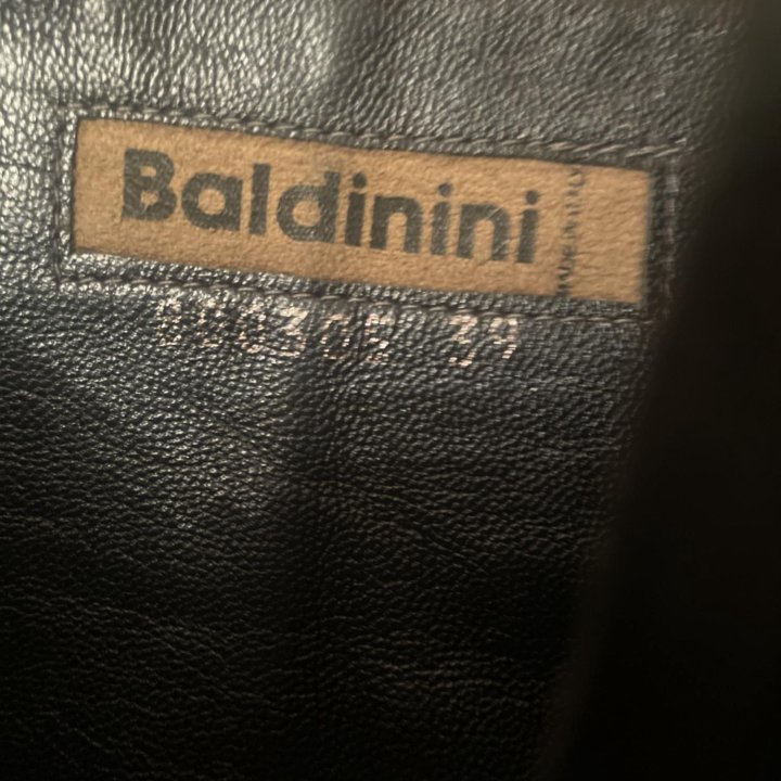 Сапоги baldinini, р39, нат кожа