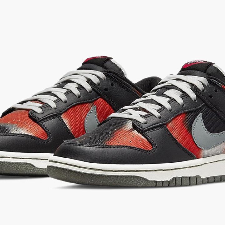 Nike dunk low graffiti red and black 28.5cm