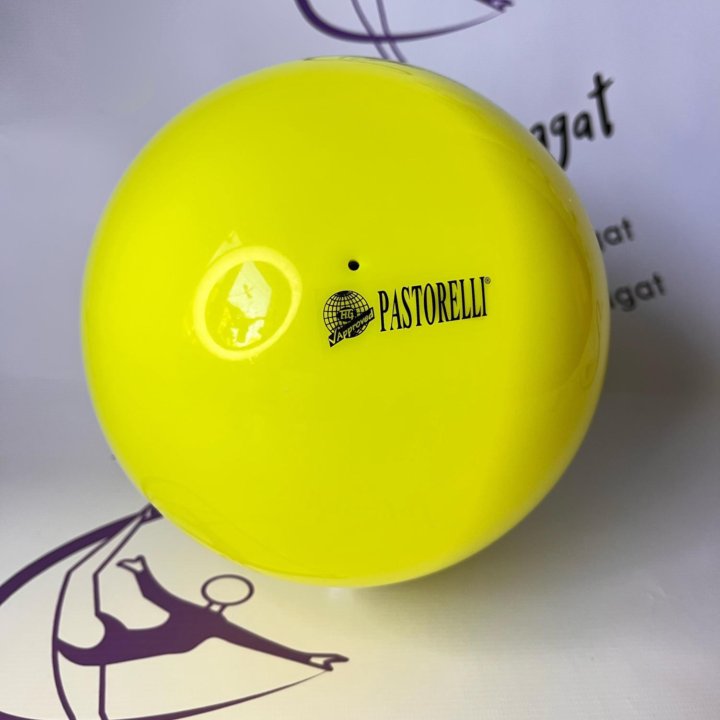Мяч для художественной гимнастики pastorelli 18 см