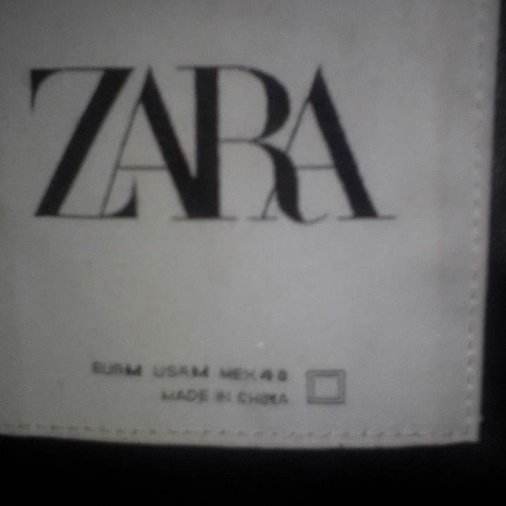 Куртка кожаная ZARA мужская