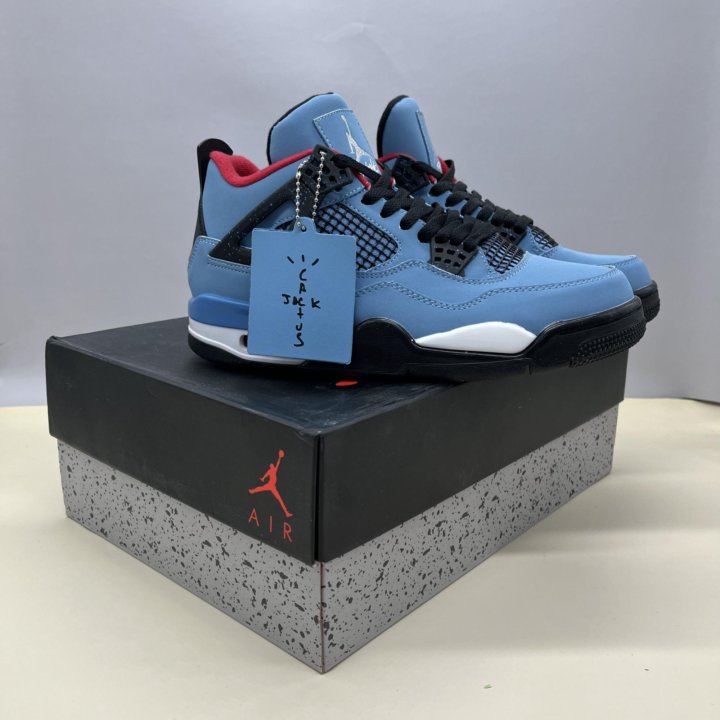 Nike Air Jordan 4 Retro Travis Scott Cactus Jack