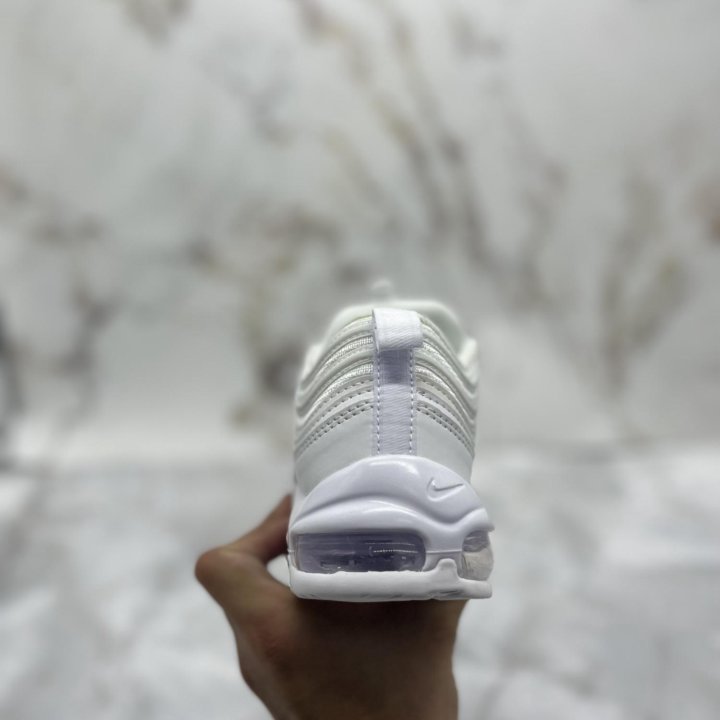 Nike Air Max 97 Triple White Wolf Grey