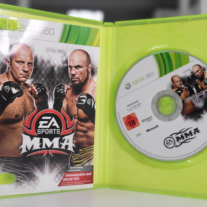 MMA EA SPORTS (XBOX 360, БУ)