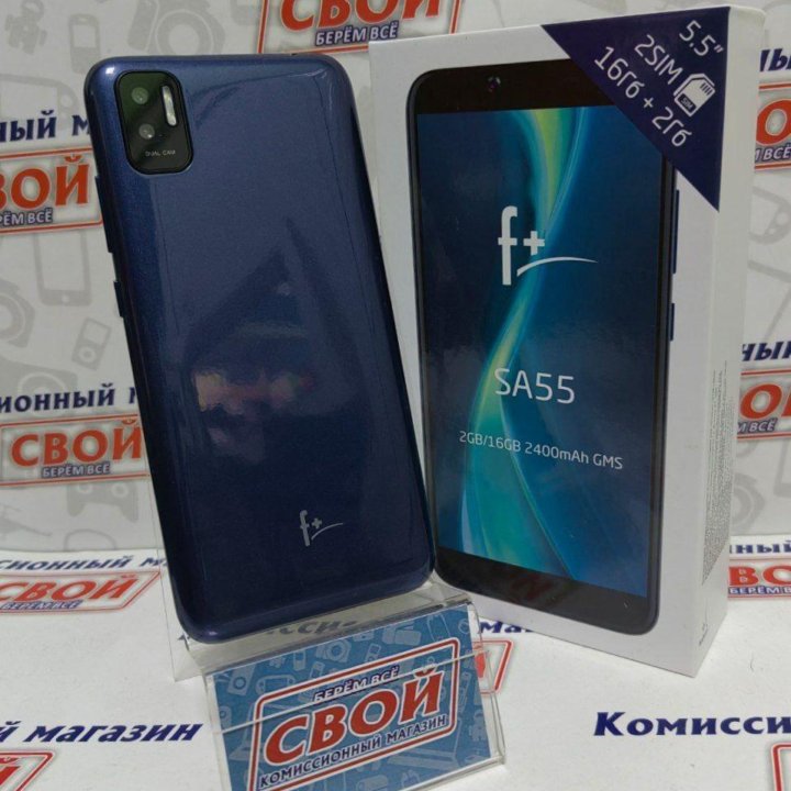 НОВЫЙ!!! Смартфон F+ SA55 2/16 ГБ