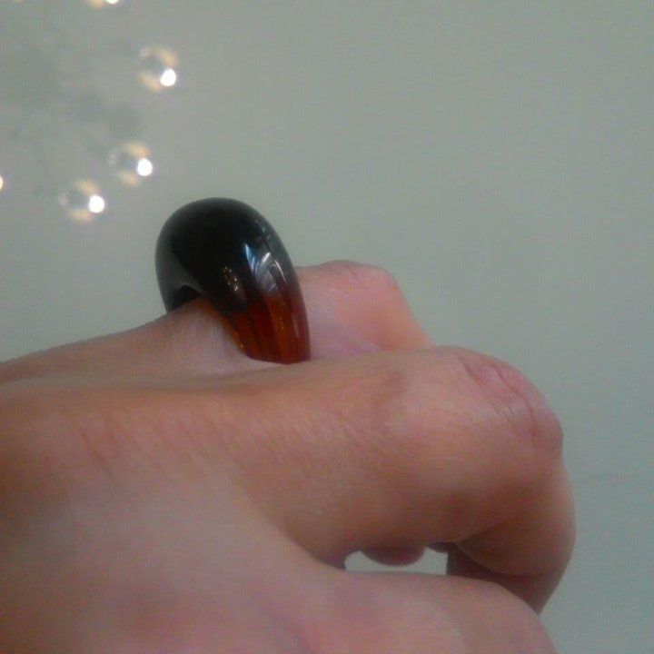 Кольцо под янтарь