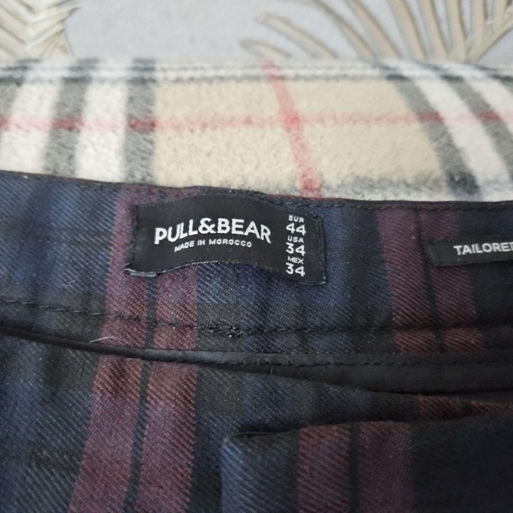 Штаны в клетку PULL&BEAR 34 48(rus)