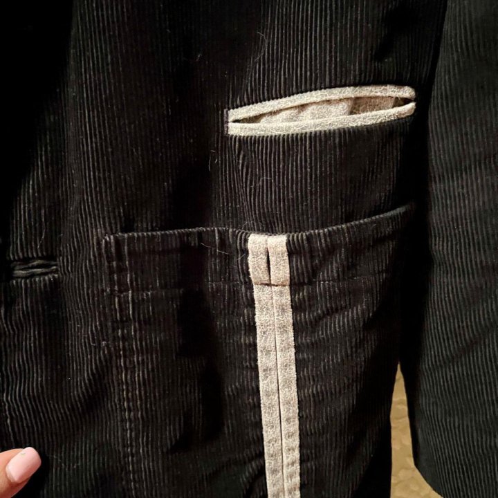 Пиджак мужской вельветовый под джинсы 54