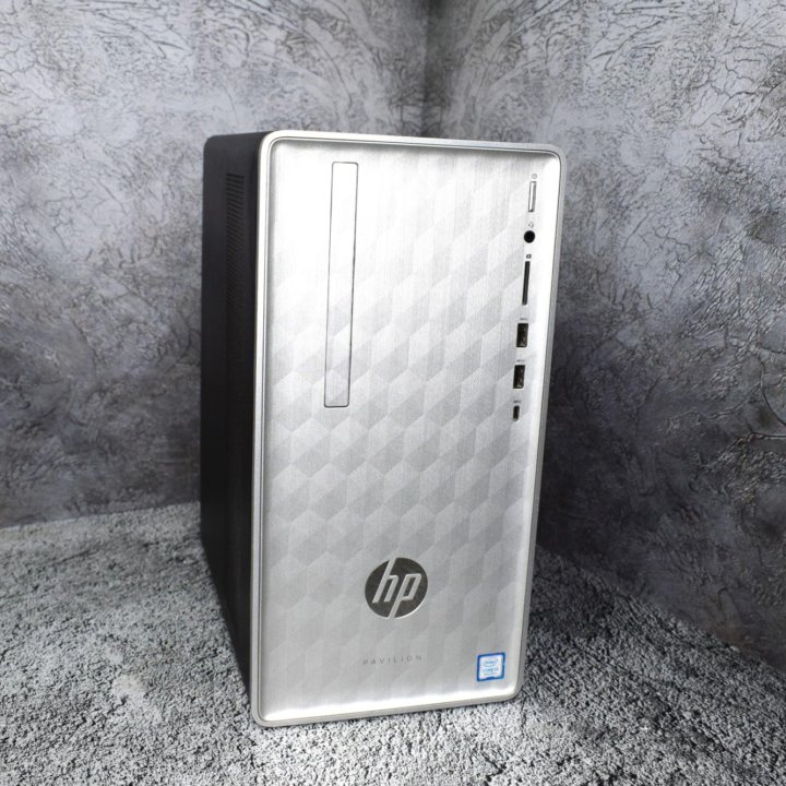 Фирменный ПК HP на Core i3-8100/ GTX 1050/ 16 gb