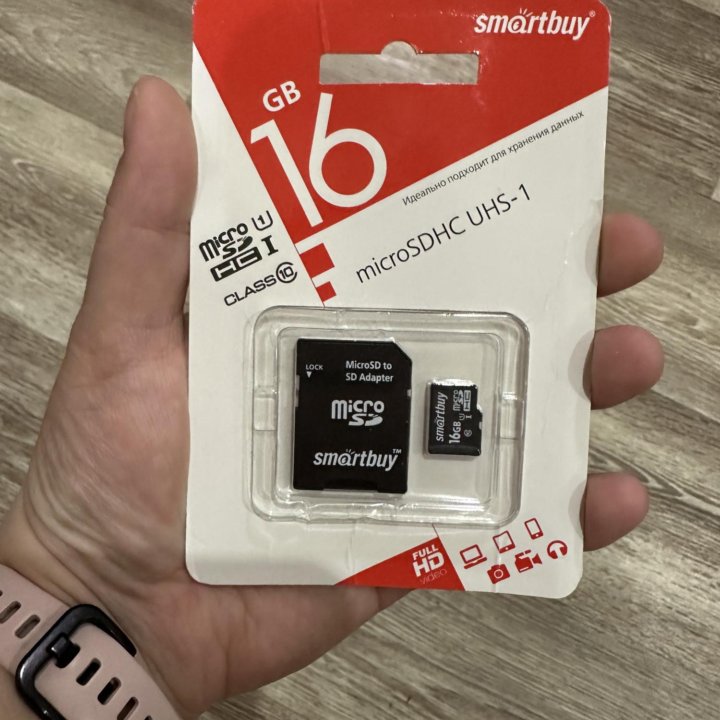 Карта памяти micro sd 16gb