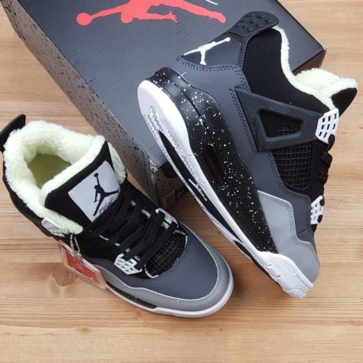 ❄Зимние Мужские Nike Air Jordan 4 Retro новые