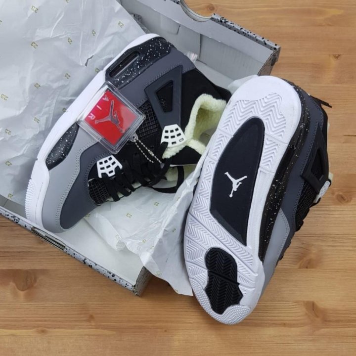 ❄Зимние Мужские Nike Air Jordan 4 Retro новые