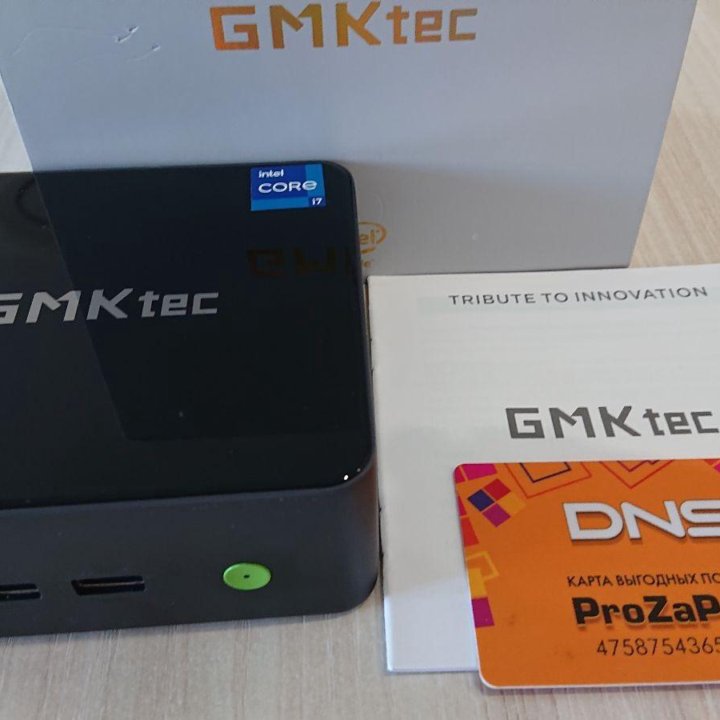 Минипк GMKtec NucBox М2 5Ggz 64GBt 250GBt