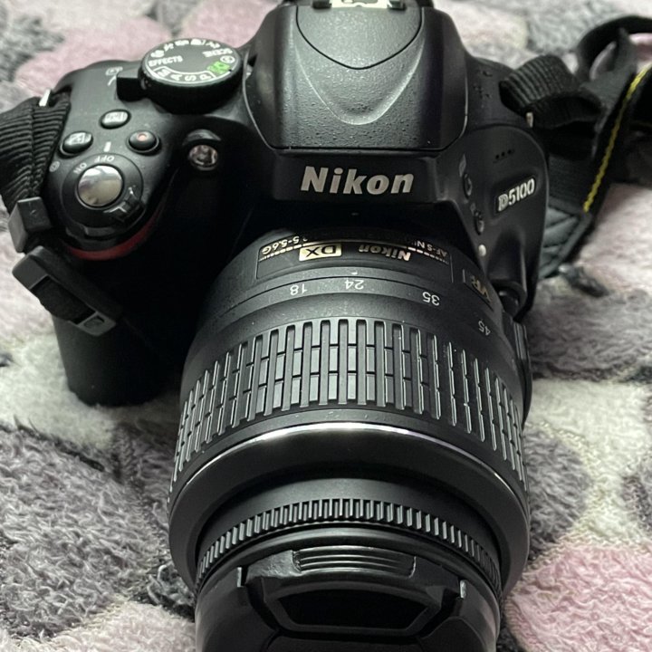 зеркальный фотоаппарат nikon d5100Kit