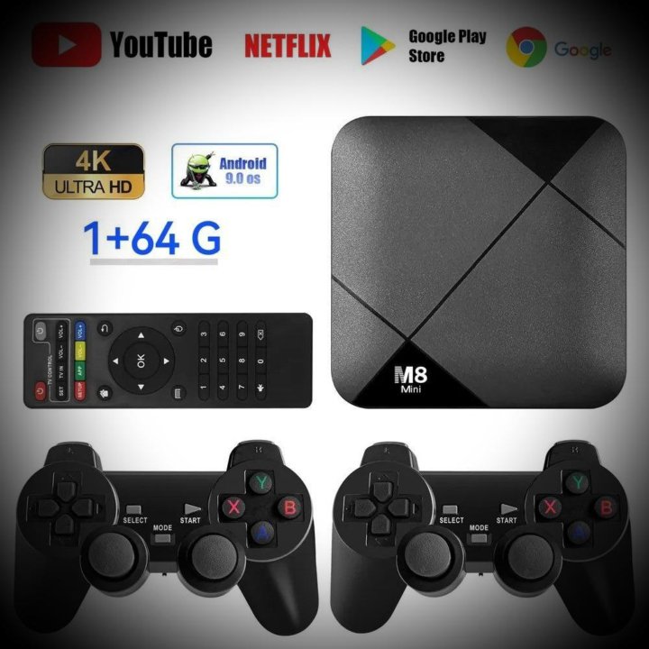 Приставка Android TV M8 mini