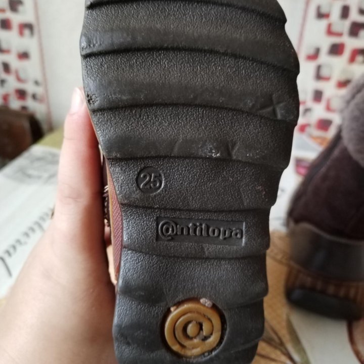 Сапоги для девочки