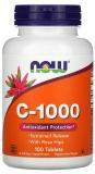 NOW C-1000 with Rose Hips 100 таблеток