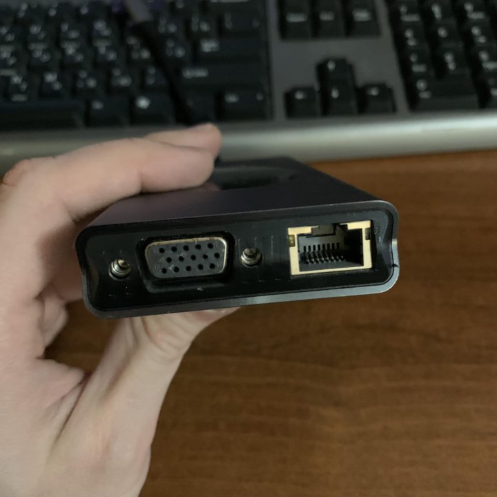 Хаб, переходник, USB-3, HDMI, VGA, RJ45, Tupe-C