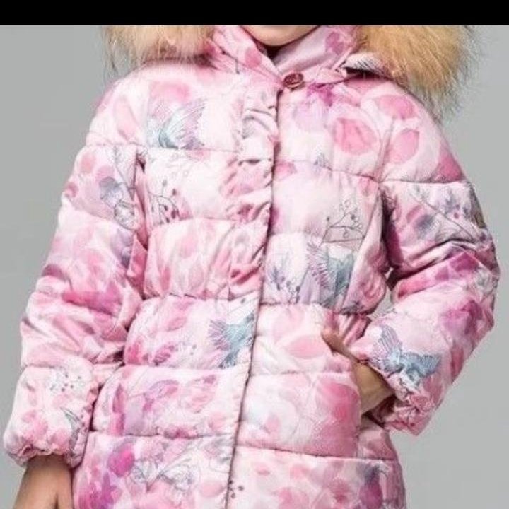 Куртка для девочки 104. pulka. Зима