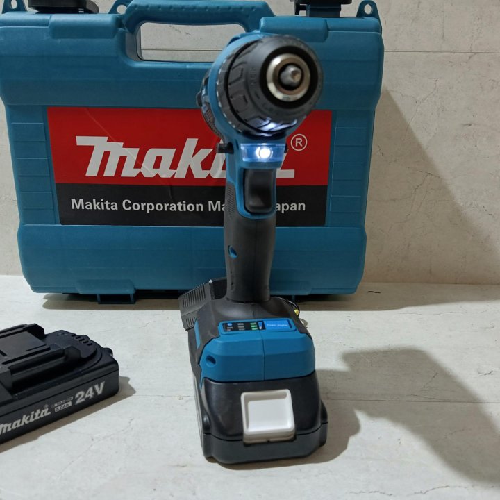 Бесшеточный шуруповерт Makita 24 volt